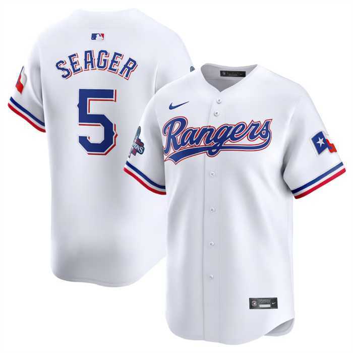 Men's Texas Rangers #5 Corey Seager White 2023 World Series Champions Stitched Baseball Jersey Dzhi,We sell and wholesale Men's Texas Rangers #5 Corey Seager White 2023 World Series Champions Stitched Baseball Jersey Dzhi on line form chian!